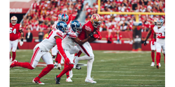 La mejor actuación de los San Francisco 49ers en la nueva temporada